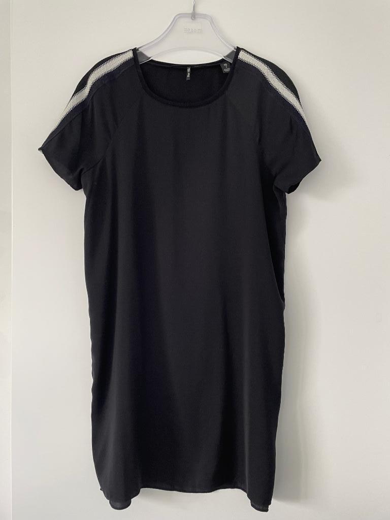 Kleed Scotch & Soda maat S, Kleding | Dames, Jurken, Ophalen, Zwart, Scotch & Soda, Zo goed als nieuw