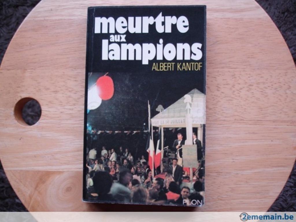 Moord met lantaarns, Albert Kantof, Ophalen of Verzenden, Gelezen