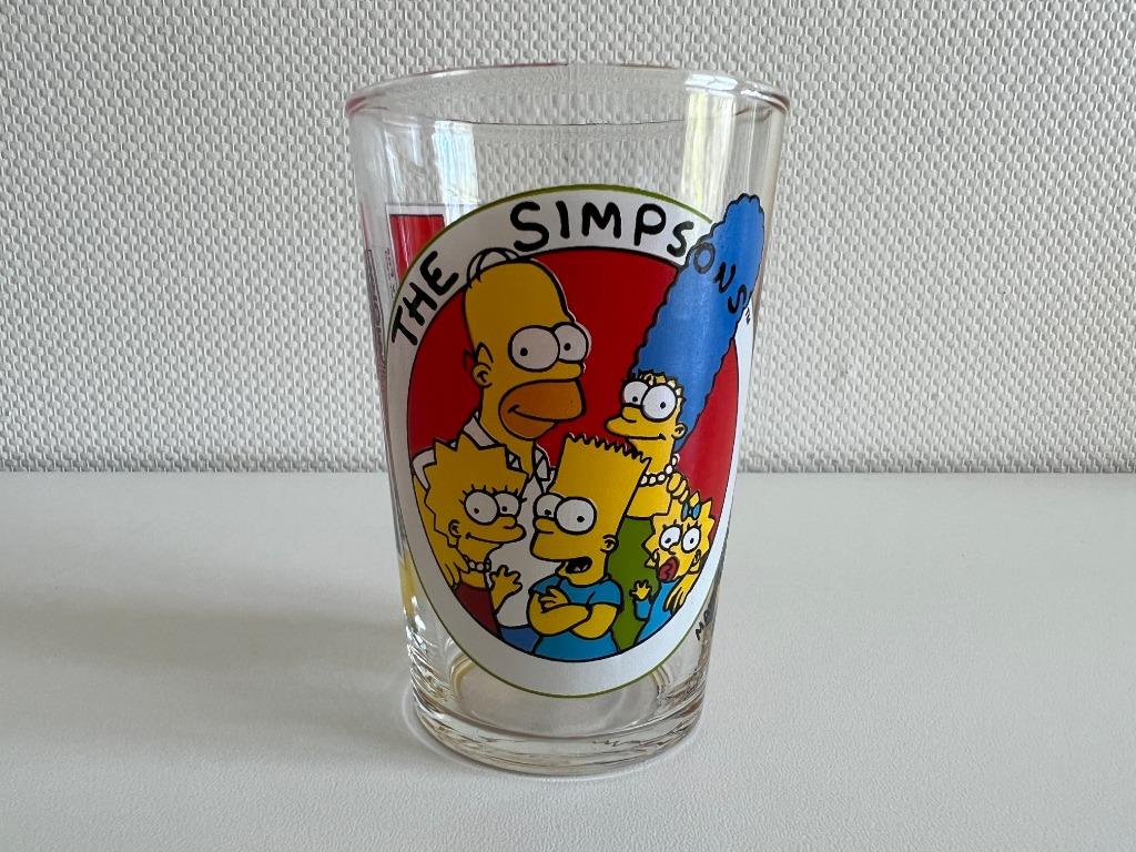 Verre à moutarde The Simpsons - 1997, Enlèvement ou Envoi, Utilisé, Verre à eau