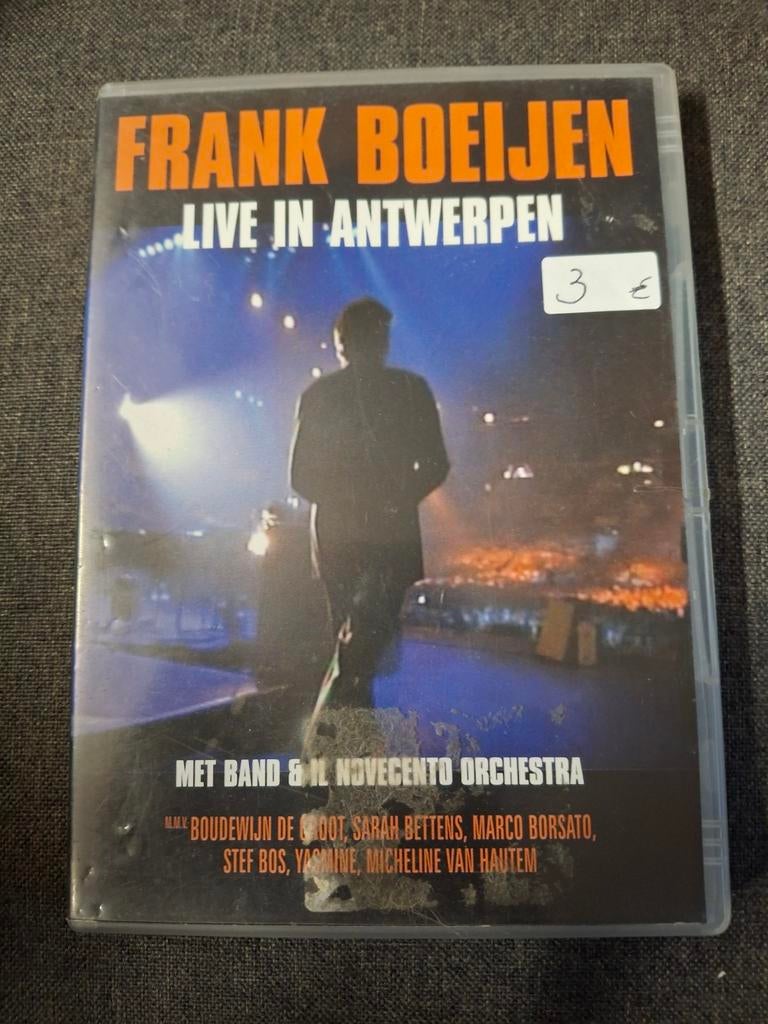 Frank boeijen,  live in Antwerpen, Cd's en Dvd's, Dvd's | Overige Dvd's, Ophalen of Verzenden