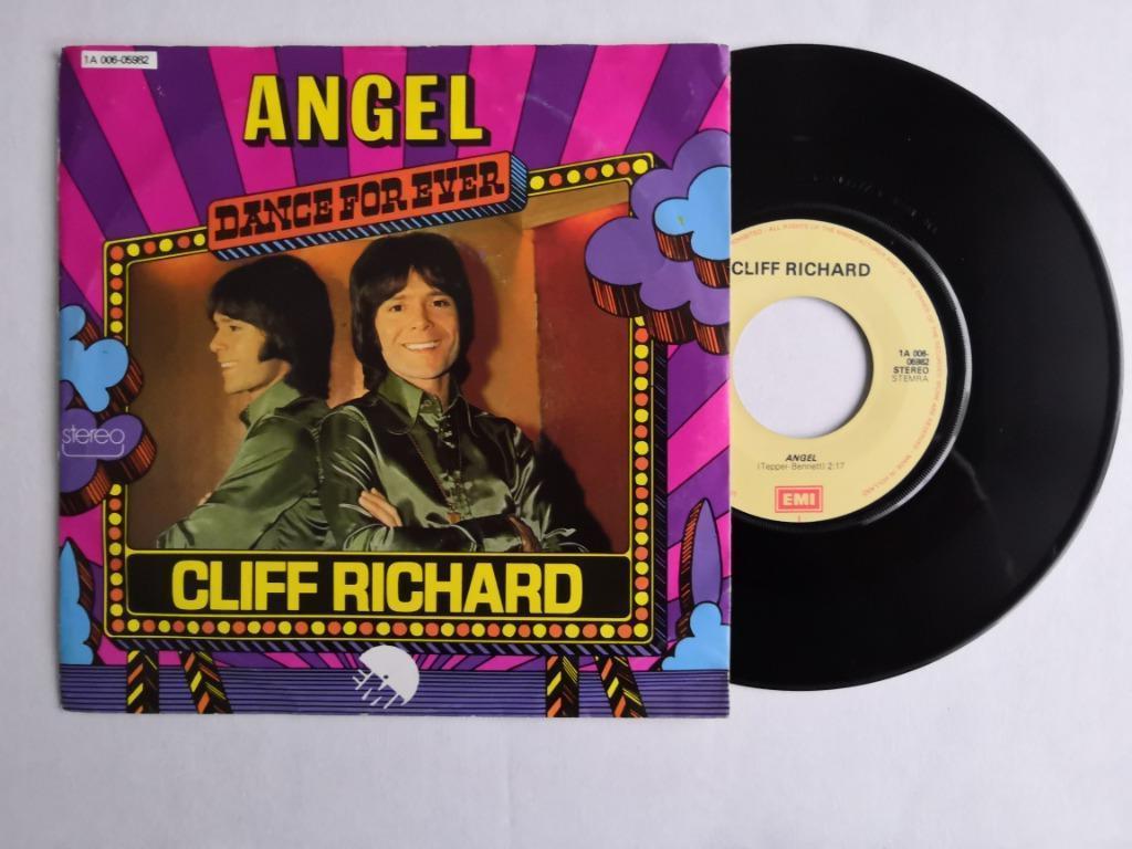 CLIFF RICHARD - Angel (single), Gebruikt, 7 inch, Single, Ophalen of Verzenden