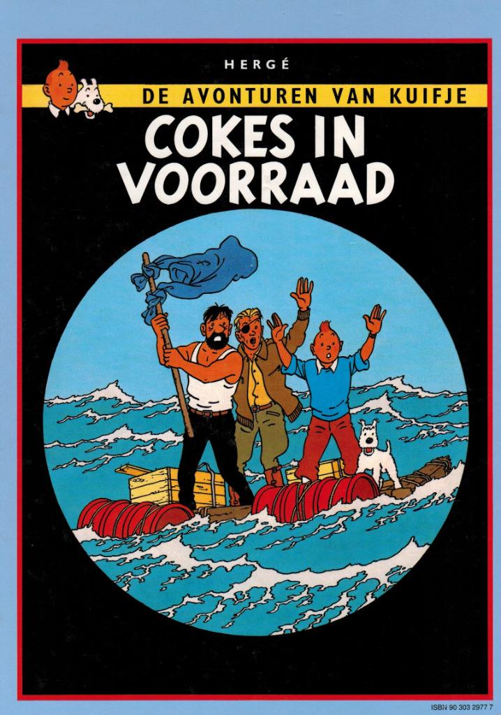 Kuifje dubbelalbum, Het gebroken oor / Cokes in voorraad, He, Boeken, Stripverhalen, Eén stripboek, Nieuw, Ophalen of Verzenden
