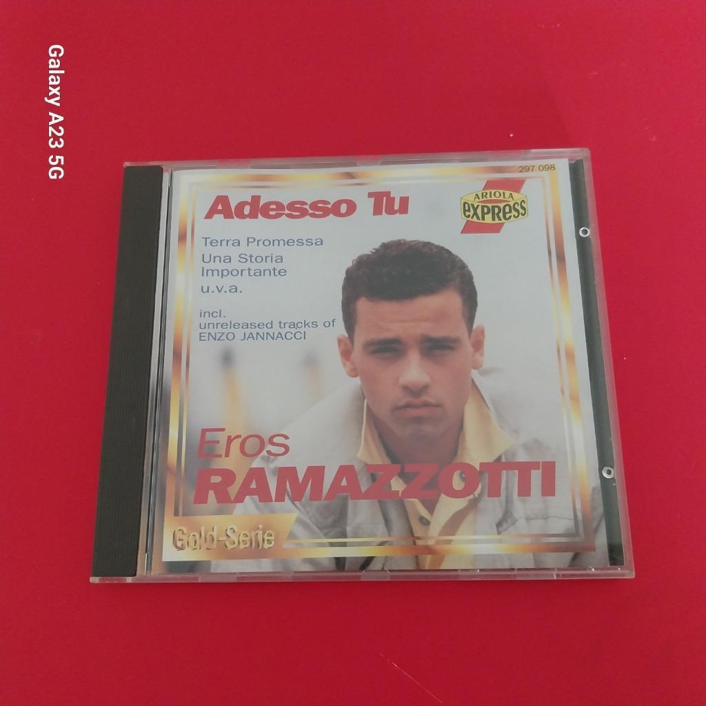 CD " Eros Ramazzotti- Adesso Tu -, Enlèvement, Comme neuf