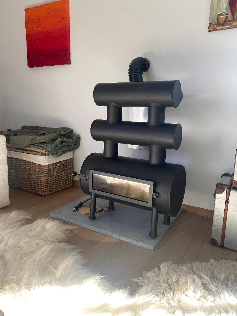 Houtkachel, Huis en Inrichting, Kachels, Ophalen, Gebruikt, Houtkachel