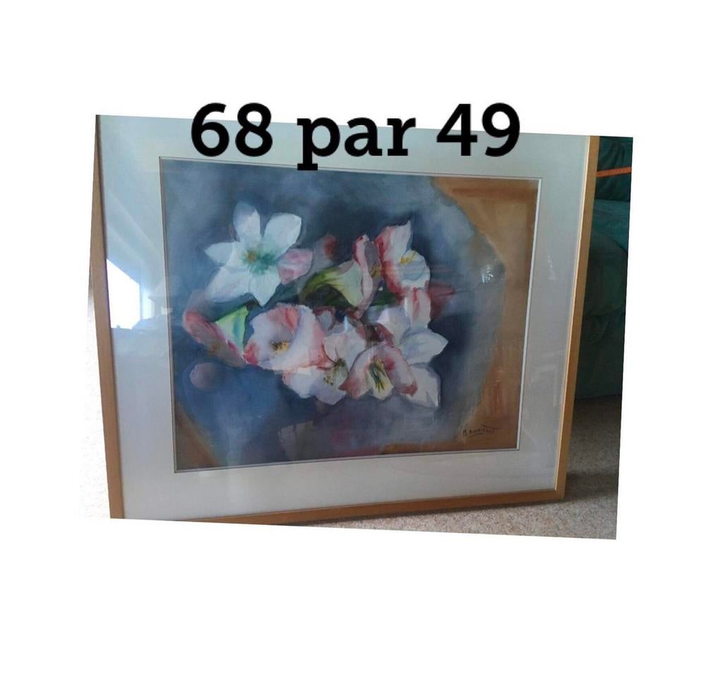 Peinture / aquarelles / m. Bossicart / peintre prov lux, Ophalen