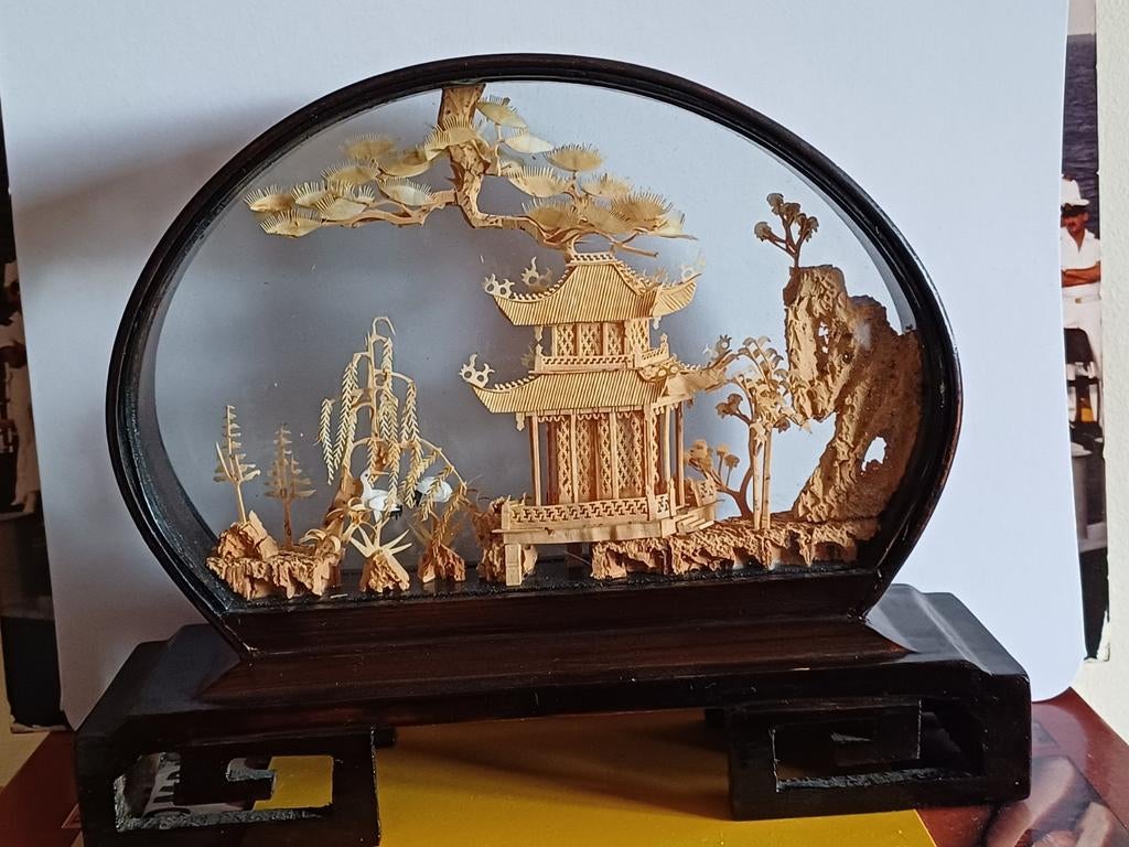 China mooie kijkkast, Ophalen