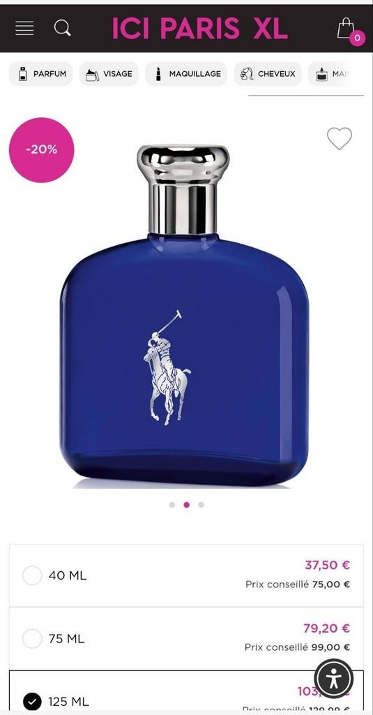 Authentiek herenparfum, Ophalen of Verzenden