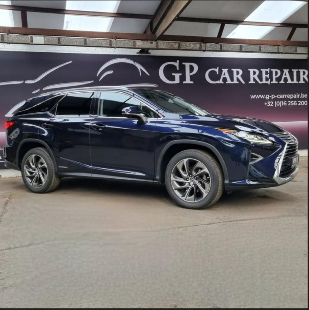 Lexus RX 450hL Hybride 3.5 2018 - 58.691km!, Auto's, Lexus, Automaat, 3500 cc, Blauw, Leder