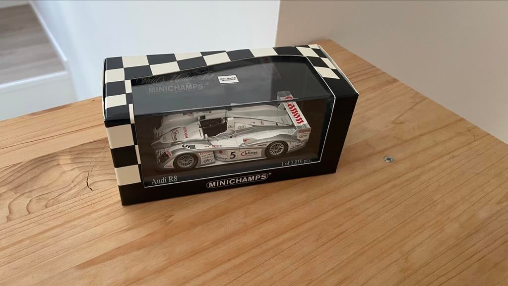 Audi R8 Team Goh Le Mans 2003 1/43, Enlèvement ou Envoi, Comme neuf, MiniChamps