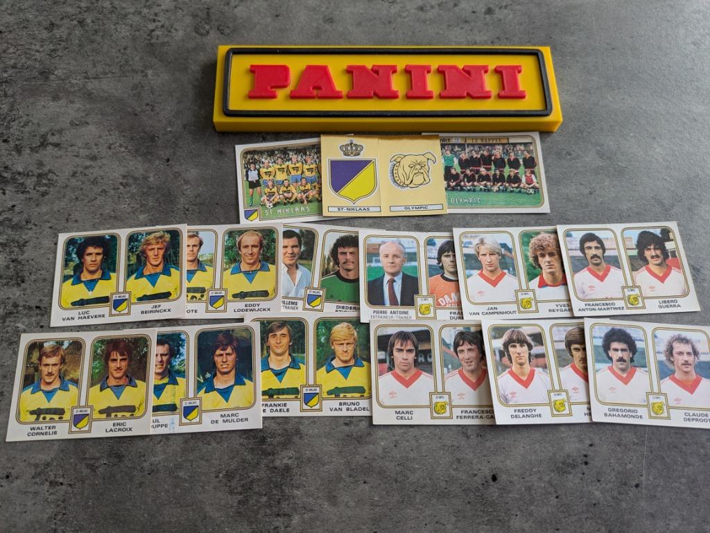 PANINI FOOTBALL 81 15 STICKERS ST NIKLAAS/OLYMPIC 1981, Verzenden