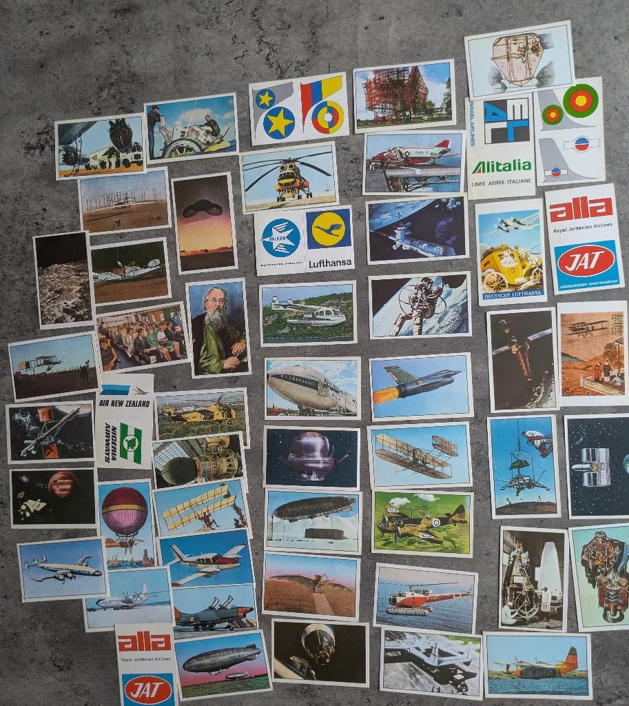 PANINI stickers Verovering vd Ruimte 52x, Ophalen of Verzenden