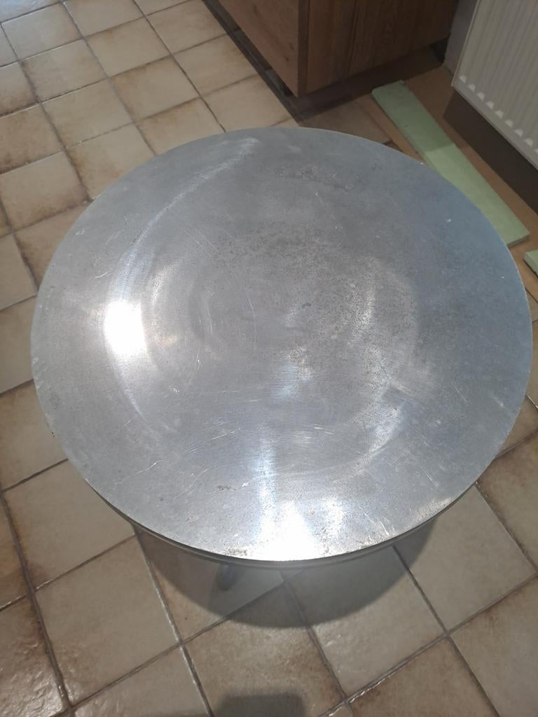 Très jolie table metal vintage, Enlèvement, Métal