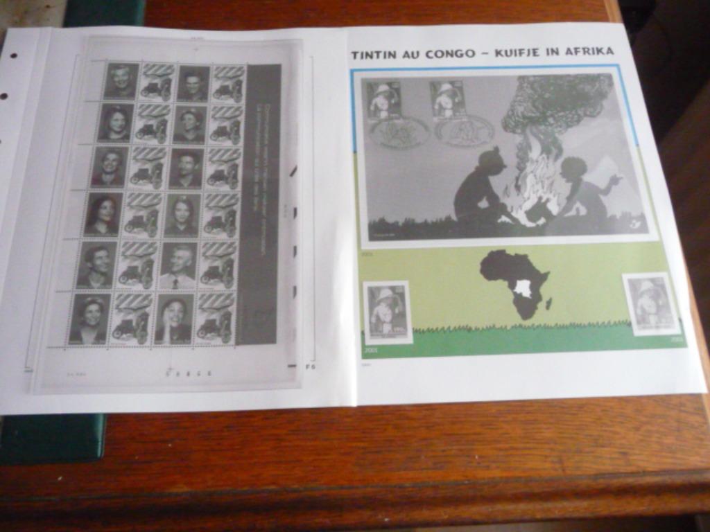 belgiè  2 Blad, Postzegels en Munten, Postzegels | Europa | België, Ophalen of Verzenden, Postfris, Postfris