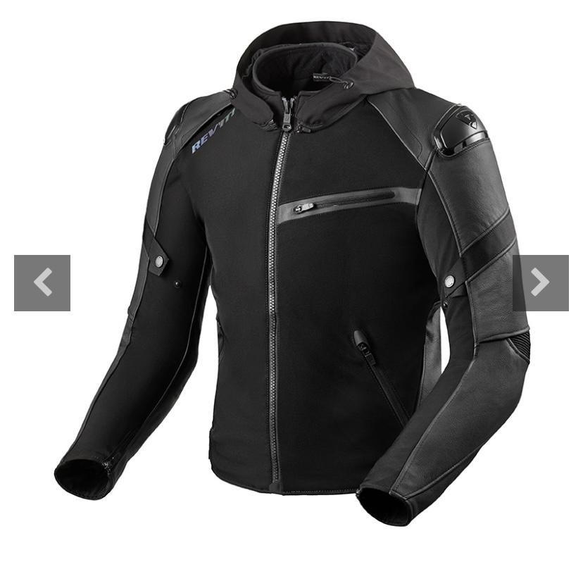 Motorjas REV'IT! Target H2O Zwart, Ophalen of Verzenden, Heren, Jas | leer, REV’IT!