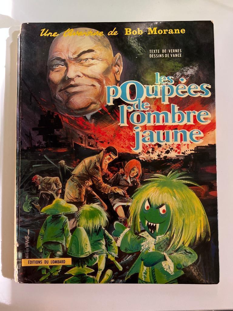 BD Bob Morane Les poupées de l'ombre jaune, Une BD, Enlèvement ou Envoi, Utilisé