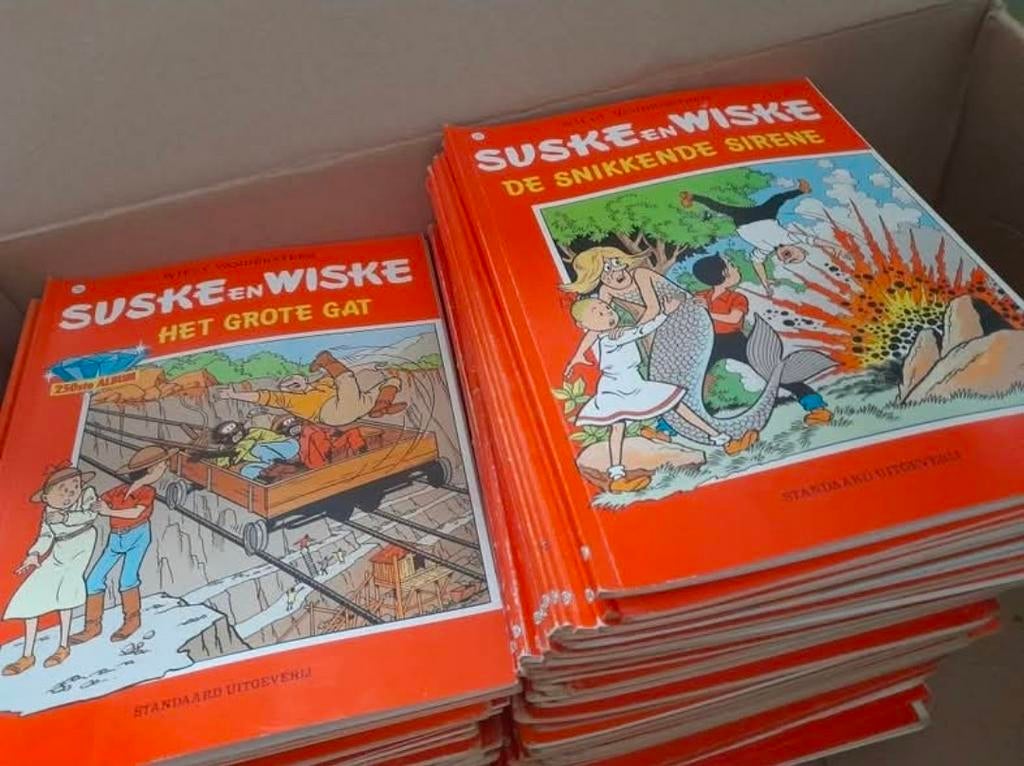 Suske en wiske, Boeken, Ophalen