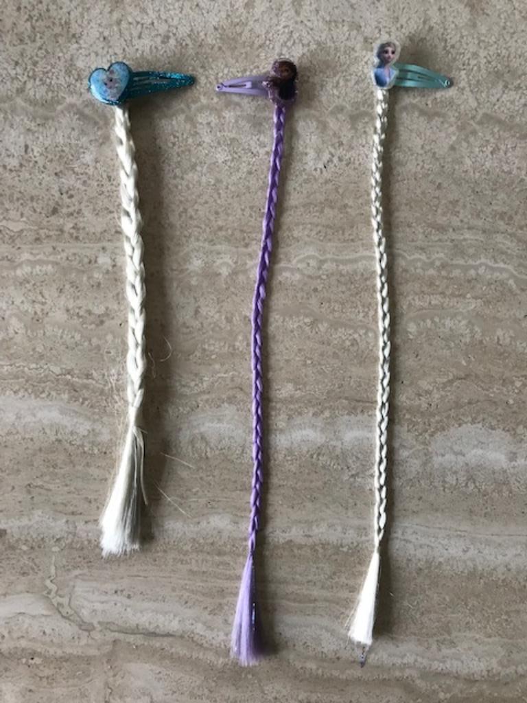Nieuwe haarspelden FROZEN met vlecht (prijs/stuk) (nr3790), Enlèvement ou Envoi, Neuf, Fille