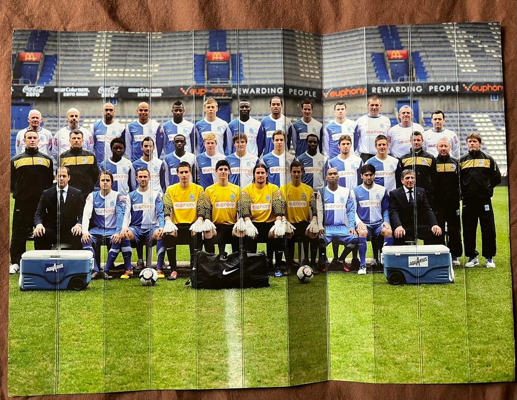 Klapper / poster krc genk, Ophalen of Verzenden