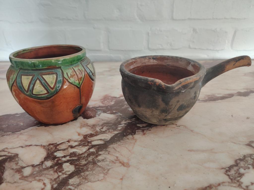 Antieke keramiek, terracotta, Ophalen of Verzenden, Gebruikt