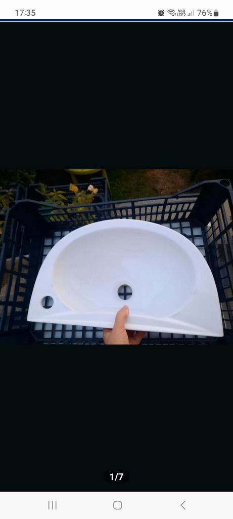 Lavabo WC super état, Bricolage & Construction, Sanitaire, Lavabo