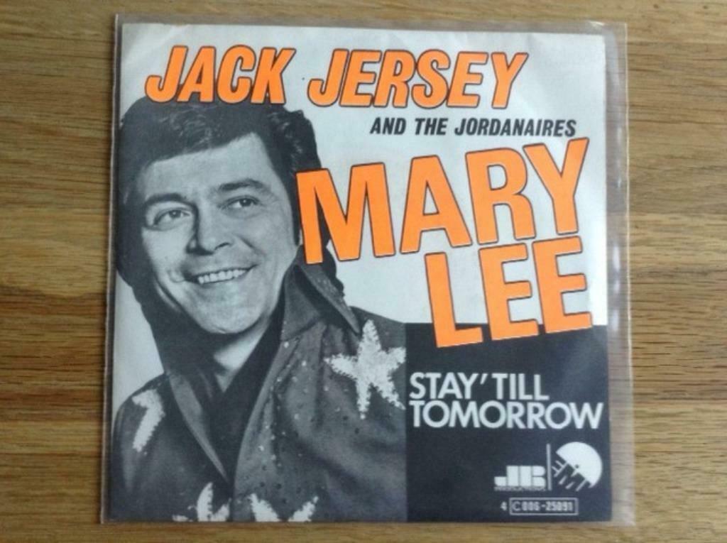 single jack jersey and the jordanaires, Cd's en Dvd's, Vinyl Singles, Ophalen of Verzenden