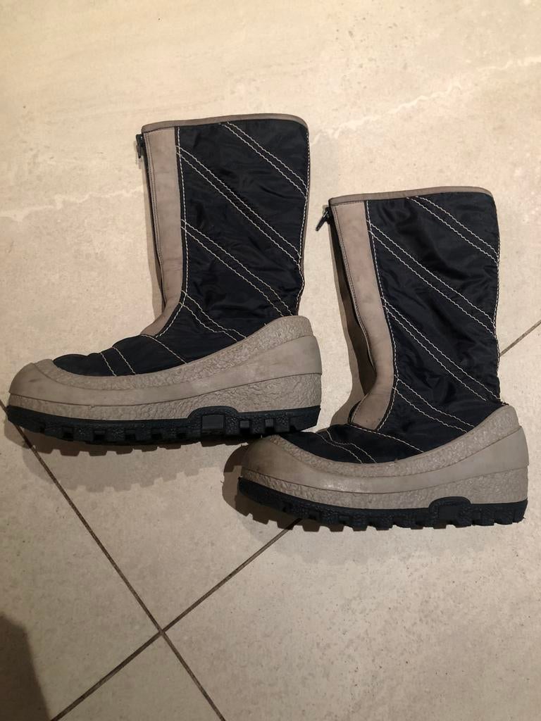 Snowboots, Mt 38-39, pels gevoerd, Delta Soles, Kleding | Dames, Delta soles, Blauw, Snowboots, Ophalen of Verzenden