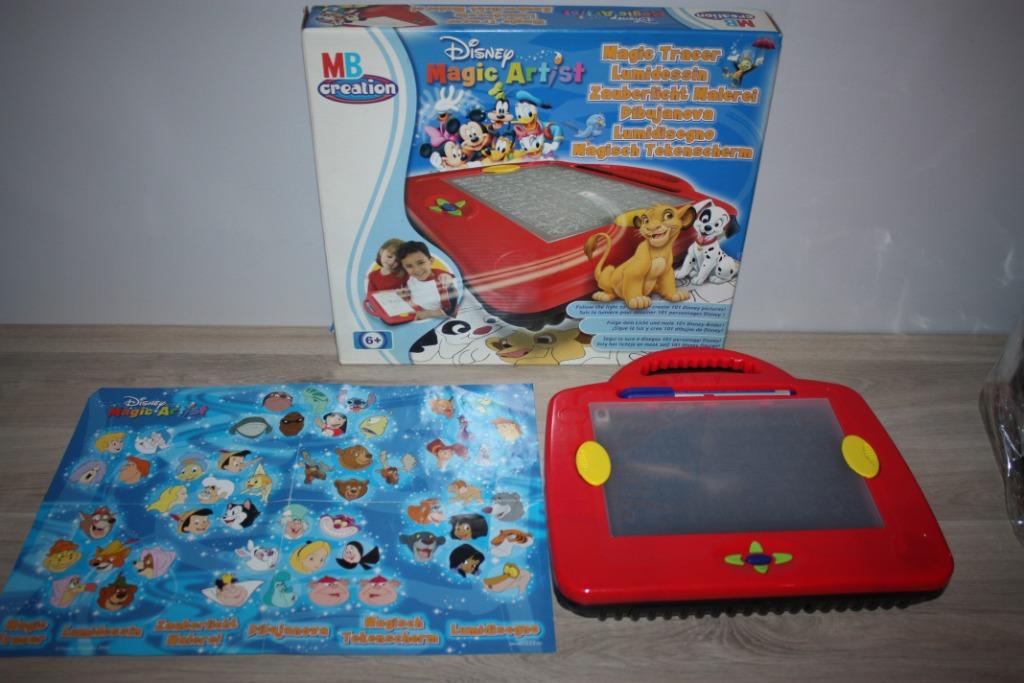Disney Artist MB creation , magic tracer, Verzamelen, Disney, Gebruikt, Overige typen, Overige figuren, Ophalen of Verzenden