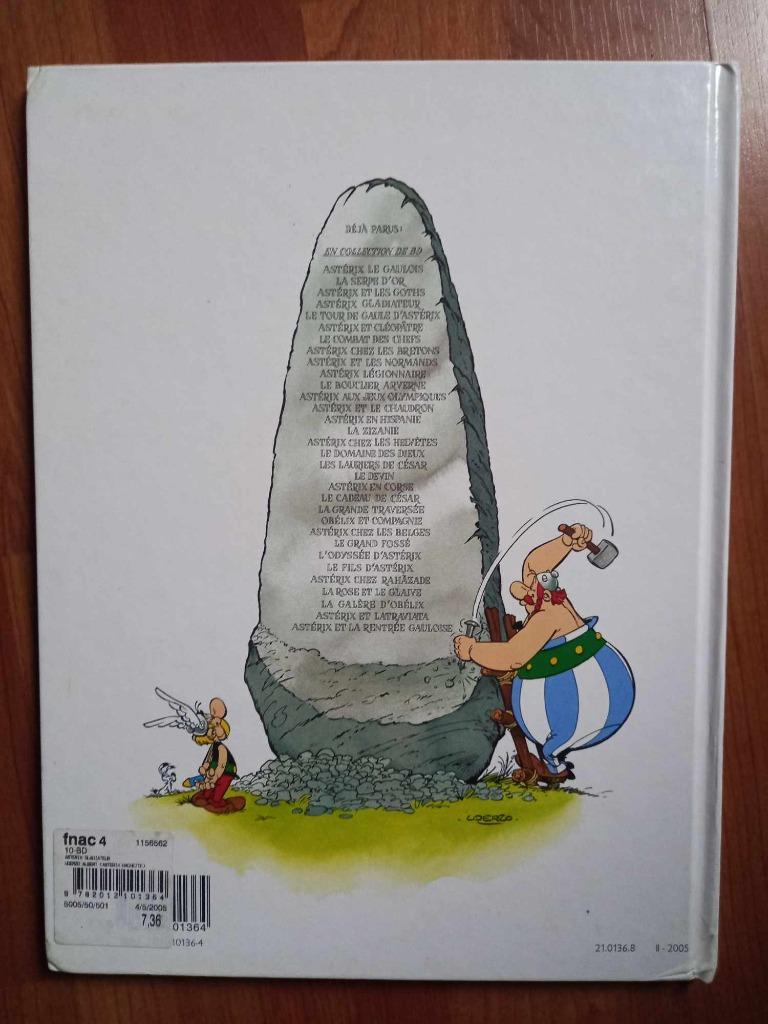 Astérix et Obélix (Frans) - HC 4: Astérix Gladiateur, Boeken, Eén stripboek, Verzenden, Zo goed als nieuw