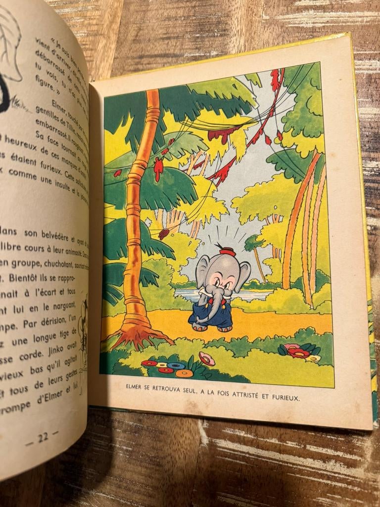 Walt Disney Elmer Le petit éléphant - Hachette, Gebruikt, Geen idee, Overige typen, Overige figuren