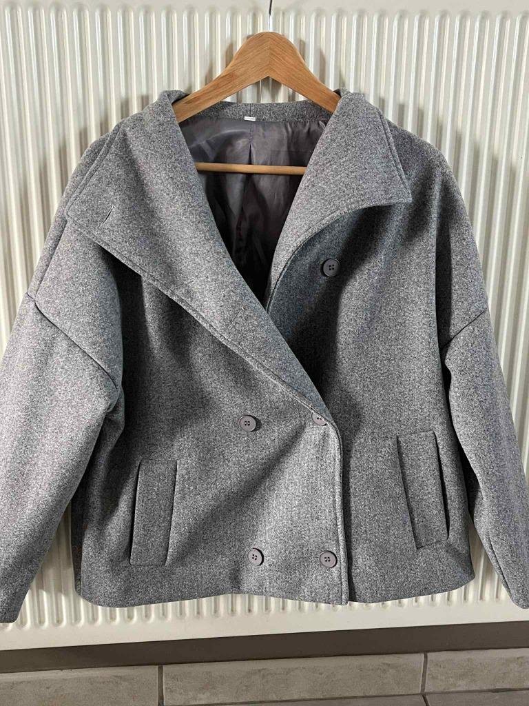 Dames Trench coat, Gris, Enlèvement ou Envoi, Taille 36 (S), Neuf