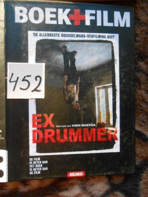 ex drummer Brusselmans  boek + film DVD van Koen Mortier, Enlèvement ou Envoi, Comme neuf, Herman Brusselmans