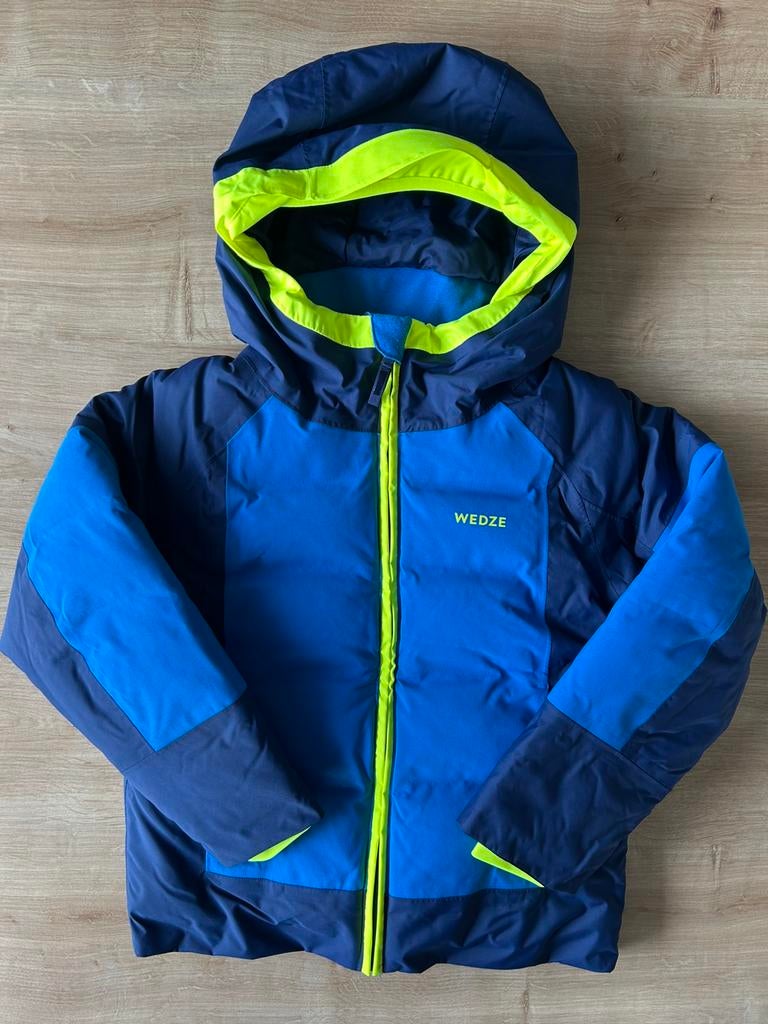 Warme ski-jas/winterjas kind 6 jaar, Kinderen en Baby's, Kinderkleding | Maat 116, Zo goed als nieuw, Jas, Ophalen of Verzenden
