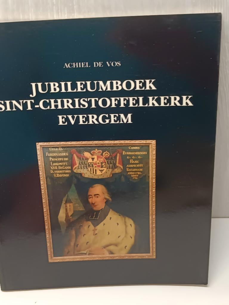 Jubileumboek sint-christoffelkerk evergem achiel de vos, Boeken, Ophalen of Verzenden, Gelezen
