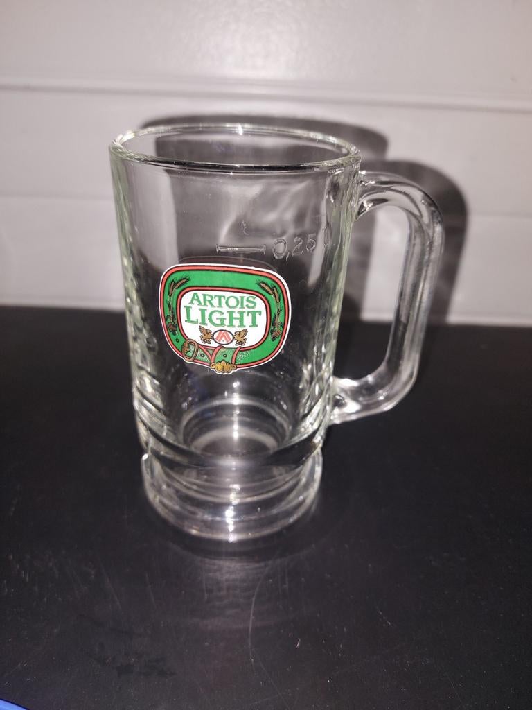 Verre à bière Stella Light, Enlèvement ou Envoi, Comme neuf, Verre ou Verres, Stella Artois