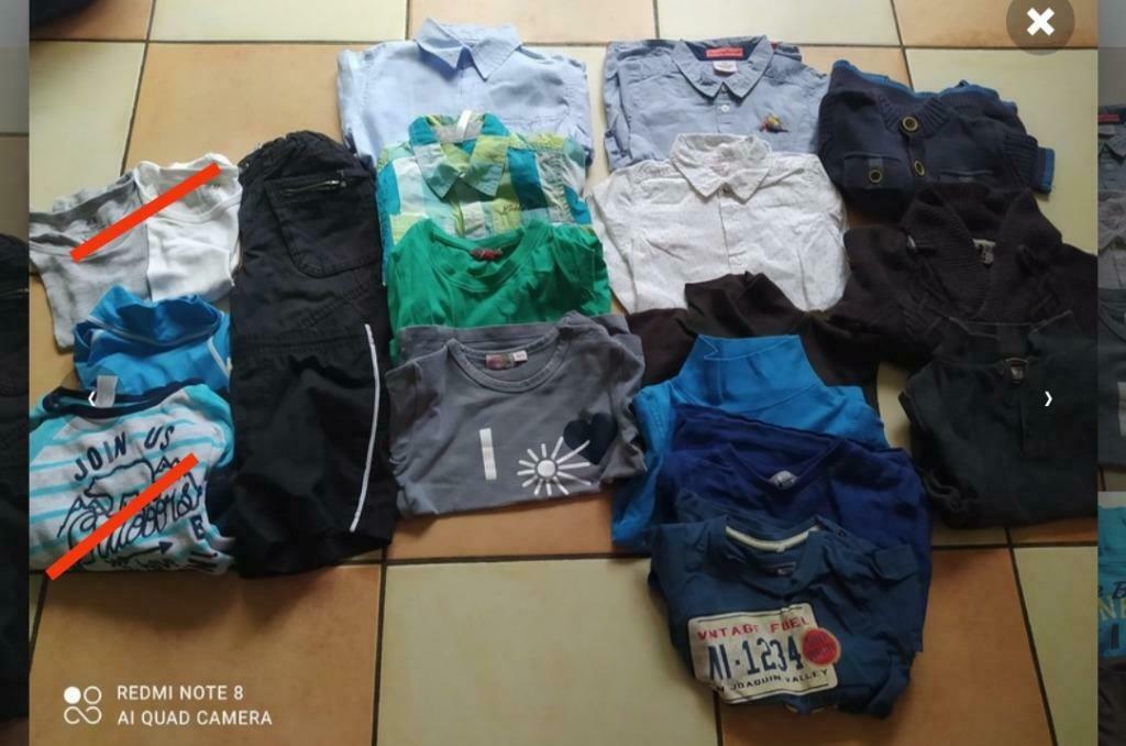 vêtements garçon taille 3 ans-98, Garçon, Enlèvement, Utilisé, Okaidi