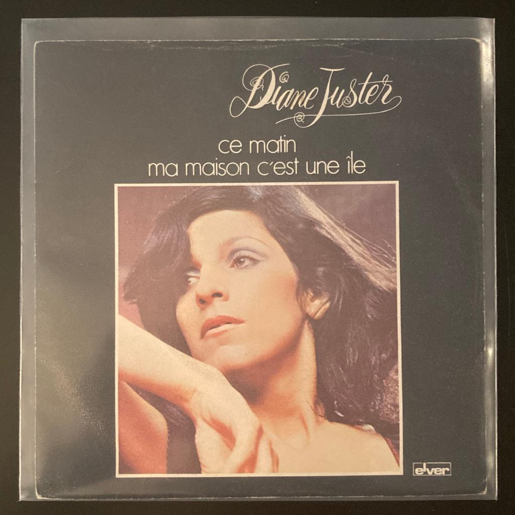 7" Diane Juster ‎– Ce Matin (ELVER 1978) VG+, Envoi, Utilisé, Pop