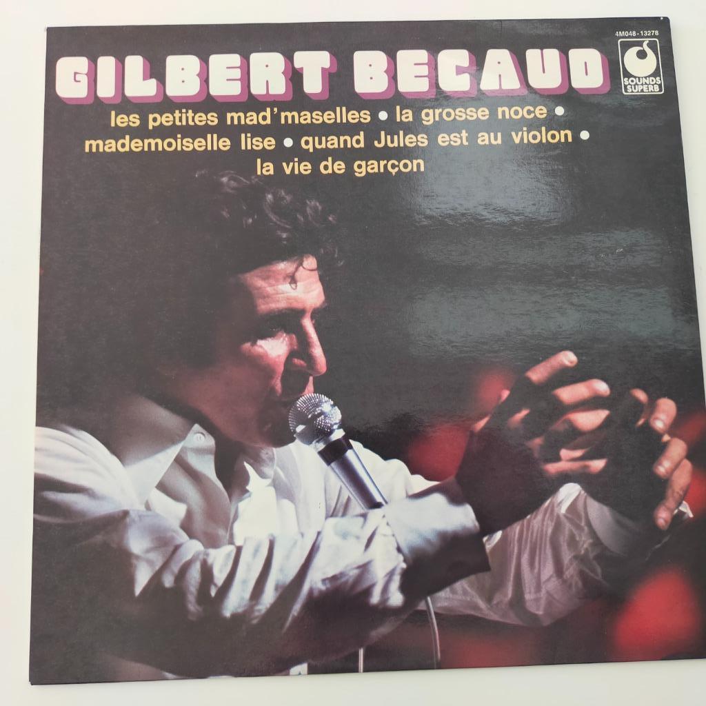 Vinyl LP Gilbert Bécaud Chanson Pop Hits Frankrijk Frans, Ophalen of Verzenden, 12 inch