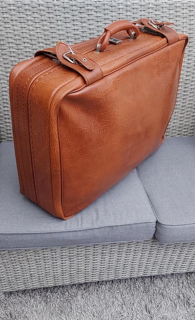 Vintage reiskoffer, Ophalen, Zo goed als nieuw