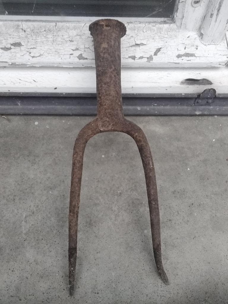 Bident, outil jardin très vintage, Jardin & Terrasse, Outils à main, Envoi, Utilisé, Bêche