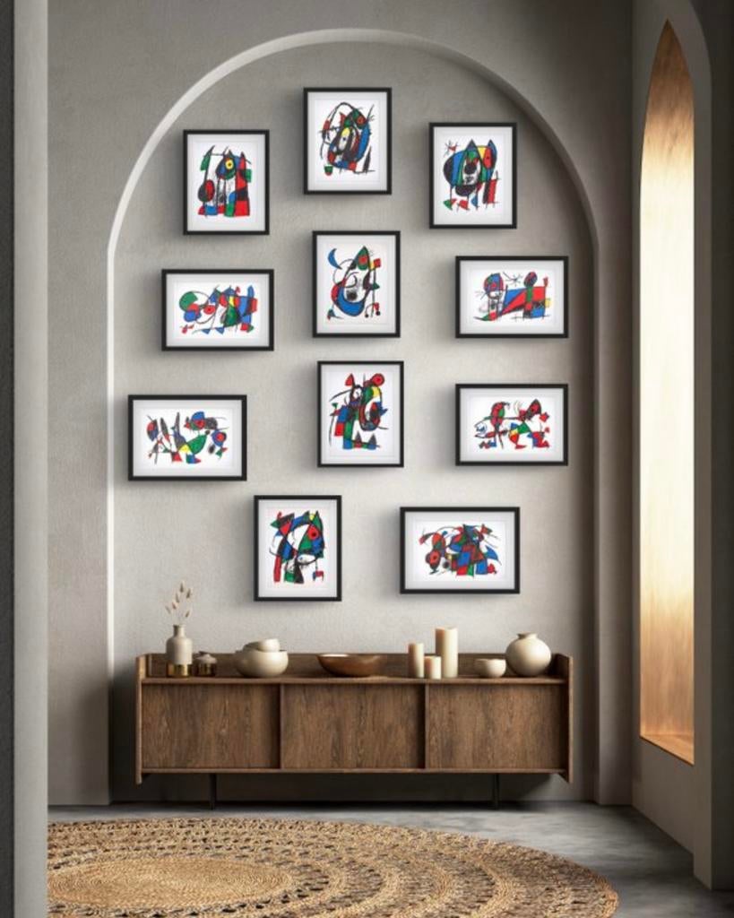 Joan Miró (1893–1983) – Lithographe II Originele lito, Enlèvement ou Envoi