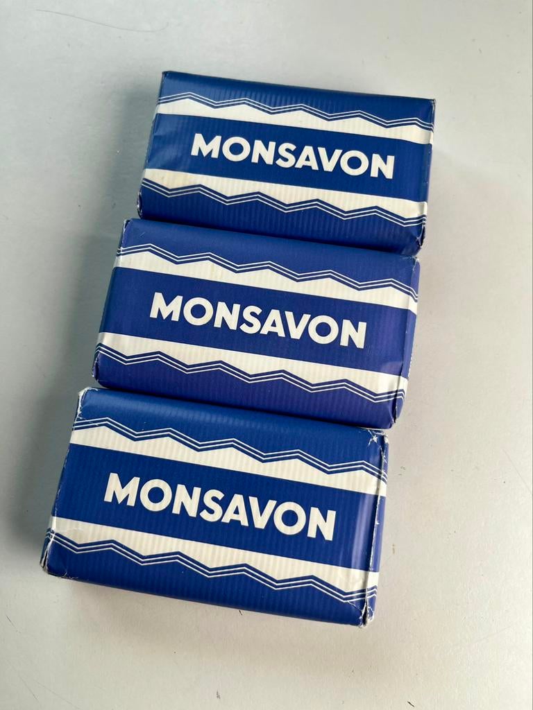 Monsavon 3x 130g | Savon Au Lait Zeep, Ophalen of Verzenden, Nieuw, Bad & Douche