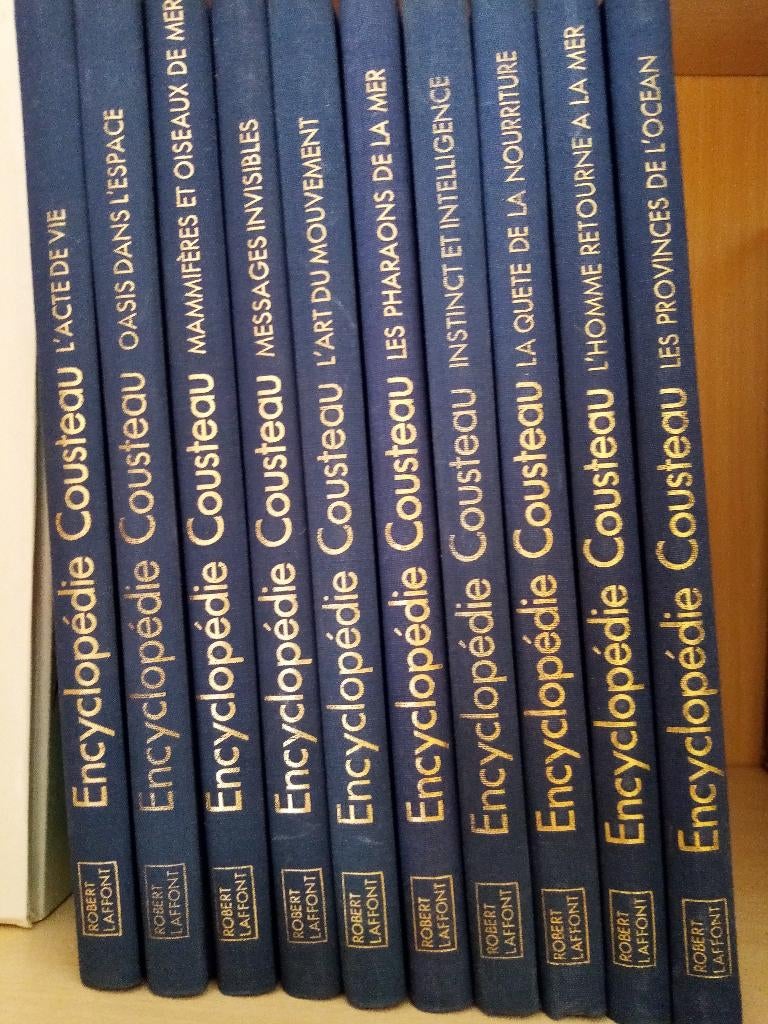 COUSTEAU ENCYCLOPEDIE - 10 DELEN, Ophalen, Complete serie, ROGER LAFFONT, Nieuw