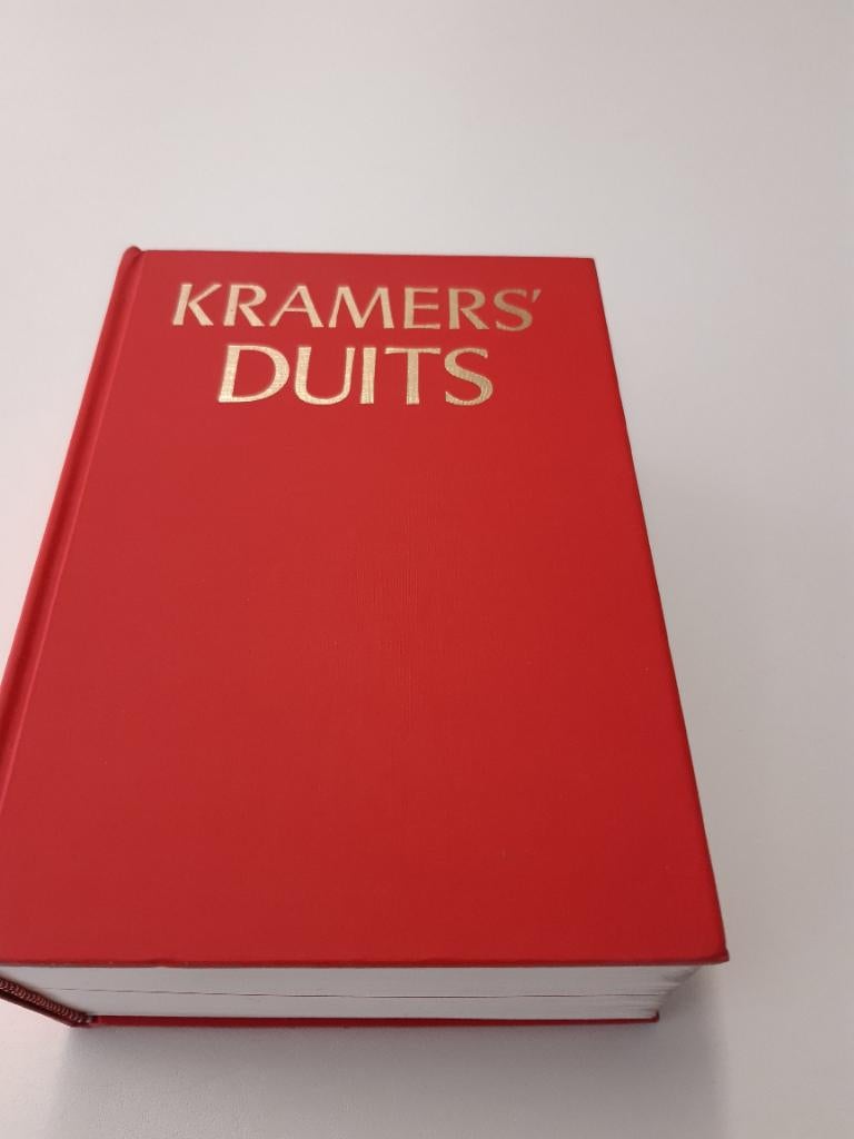 Woordenboek Duits, Kramers, Duits, Ophalen, Gelezen