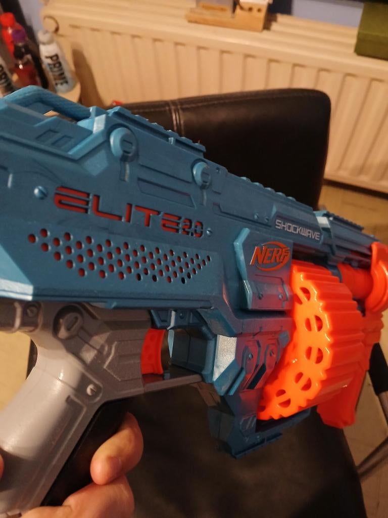onde de choc Nerf Elite 2.0, Enlèvement, Utilisé