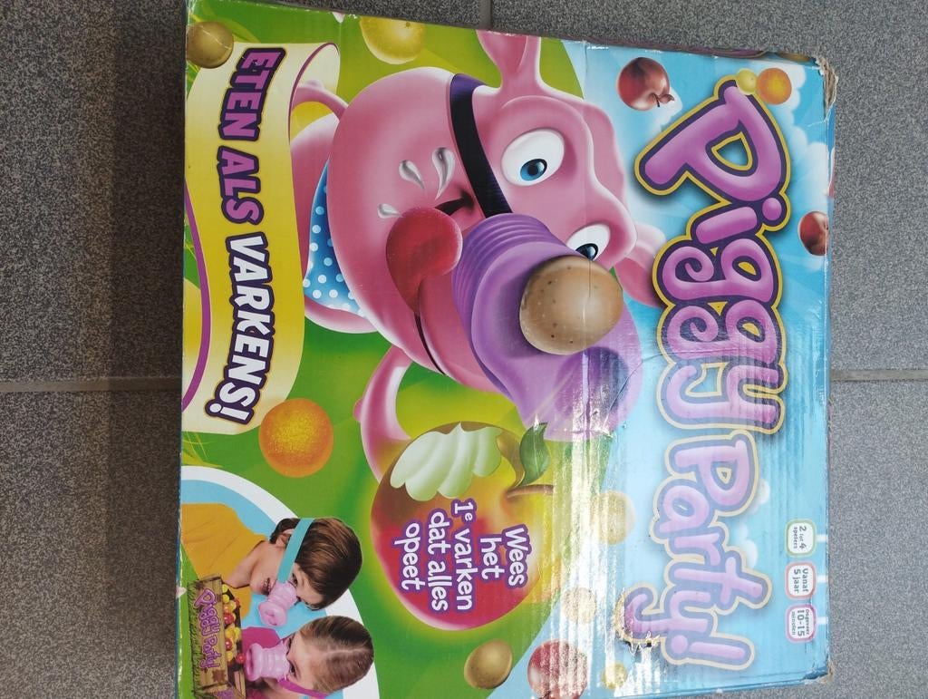 Spel Piggy party, Enlèvement ou Envoi, Utilisé