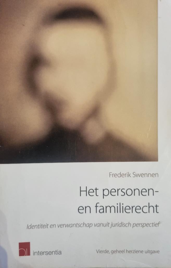 Het personen-en familierecht - Intersentia, Boeken, Ophalen of Verzenden, Gelezen, Overige niveaus