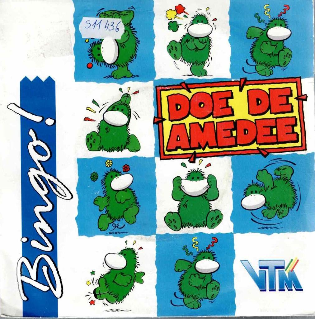 Vinyl, 7"   -   Bingo! – Doe De Amedee, Cd's en Dvd's, Vinyl | Overige Vinyl, Overige formaten, Ophalen of Verzenden