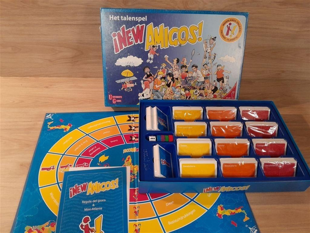 New Amigos - Het talenspel - Italiaans - Nederlands - s5879, Verzenden, Zo goed als nieuw