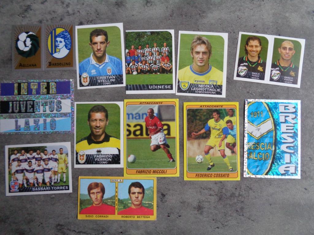PANINI AUTOCOLLANTS DE FOOTBALL CALCIATORI ITALIA 12X, Enlèvement ou Envoi