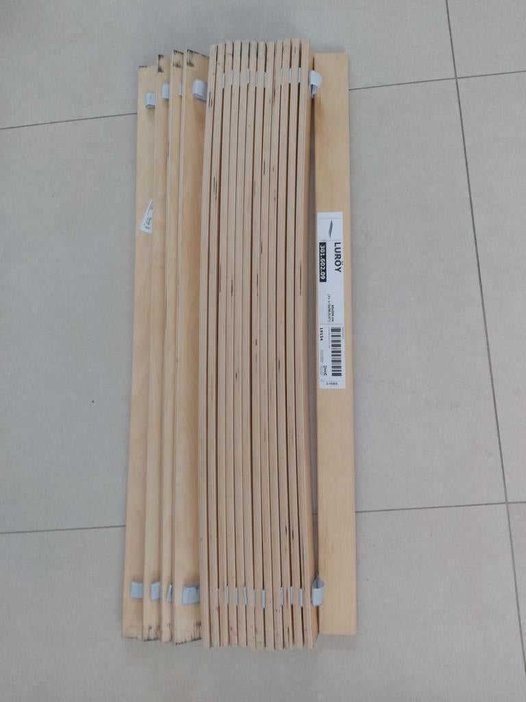 IKEA LUROY Sommier a lattes 80 cm x 200 cm, Utilisé, Sommier, 200 cm, Enlèvement